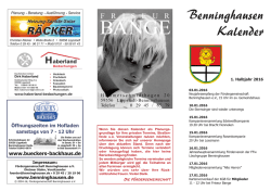 Kalender als PDF