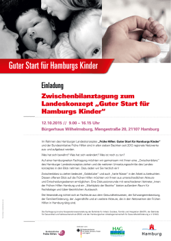 Guter Start für Hamburgs Kinder