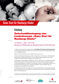 Guter Start f&uuml;r Hamburgs Kinder