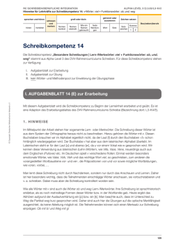 Schreibkompetenz 14