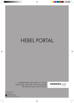 Hebel PORTAl.