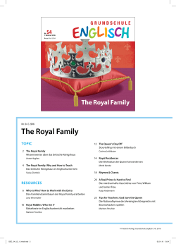 The Royal Family - Friedrich Verlag
