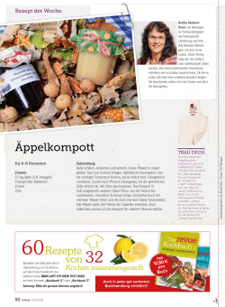 Rezept der Woche