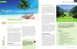 Karriere Mit UrlaUb - careerverlag.at