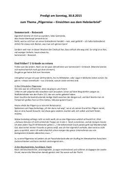 2015-08-30_Predigt_Pilgerreise_Hebräerbrief