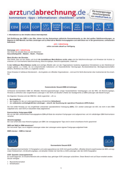 I. Informationen zu den Inhalten dieses Internetportals Seit