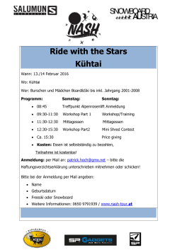 Ride with the Stars Kühtai
