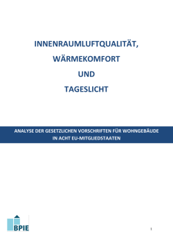 innenraumluftqualit&auml;t, w&auml;rmekomfort und tageslicht
