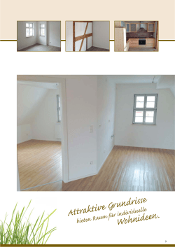 Grundrisse - Lifestyle Wohneigentum