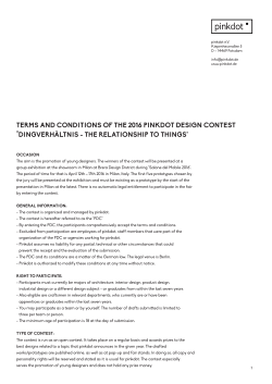 terms and conditions of the 2016 pinkdot design contest