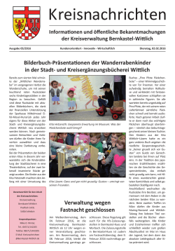 Ausgabe KW 05 - 02.02.2016 - Landkreis Bernkastel