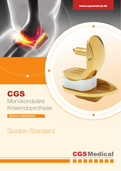 Golden Standard - bei der CGS Medical GmbH