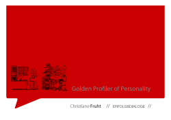 Golden Profiler of Personality