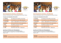 gottesdienste speziell f&uuml;r kinder gottesdienste speziell f&uuml;r kinder