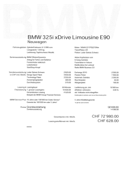 BMW 325i xDrive Limousine E90