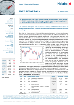 fixed income daily