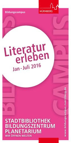 Literatur erleben 2016/1