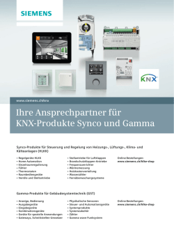 Ihre Ansprechpartner für KNX