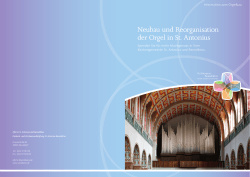 Orgelflyer St. Antonius
