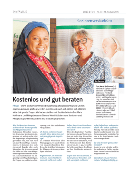 und Pflegestützpunkt Friesland