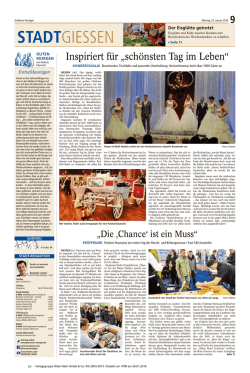 Die &sbquo;Chance` ist ein Muss
