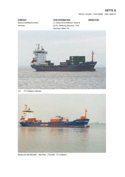 dette g - Cargo Vessels International