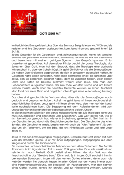 GOTT GEHT MIT - Schritte des Glaubens