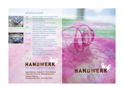 Filzkurse - HANDWERK Filz Farbe