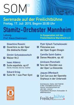 Stamitz-Orchester Mannheim