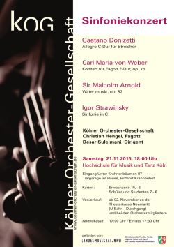 Kölner Orchester-Gesellschaft - Koelner Orchester