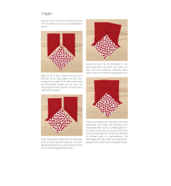 Y-Naht - Patchwork Magazin