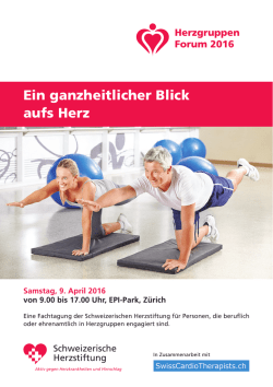 Ein ganzheitlicher Blick aufs Herz