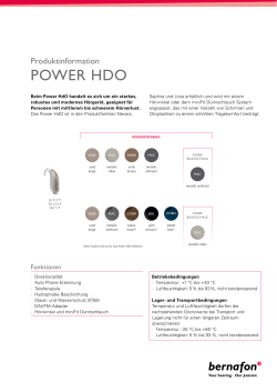 power hdo - Bernafon (CH)