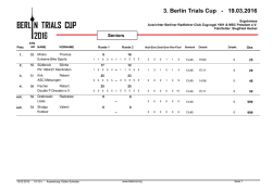 Seniors - berlin trials cup