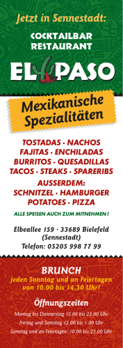 klicken - Mexikanisch Essen in Bielefeld Sennestadt