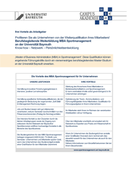 Ihre Vorteile als Arbeitgeber 2 - Campus-Akademie