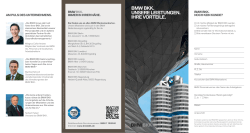BMWBKK Flyer Leistungen und Vorteile (PDF