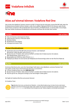 InfoDok 4510: Vodafone Red One