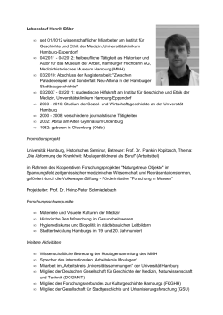 Henrik E&szlig;ler - CV wb