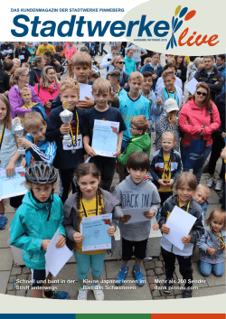 Stadtwerke live Oktober 2015