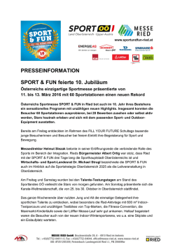 Presse-Bilanz - SPORT & FUN
