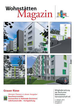 Grauer Riese - Bochumer Wohnst&auml;tten Genossenschaft