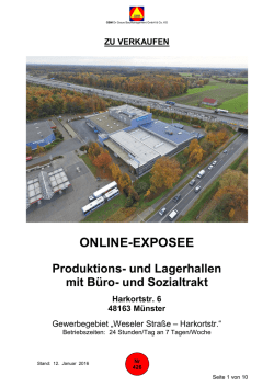 ONLINE-EXPOSEE - GBM Dr Graue BauManagement