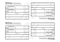 Quittung - SV Möhringen