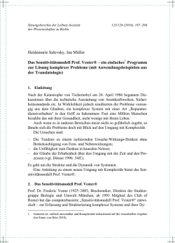 Heidemarie Salevsky, Ina M&uuml;ller - Leibniz