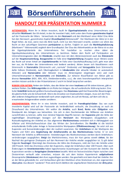 Handout 2