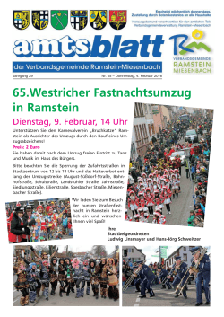 AMTSBLATT Nr. 5 vom 04.02.2016 - Ramstein