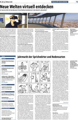 Jahrmarkt der Sprichwörter und Redensarten