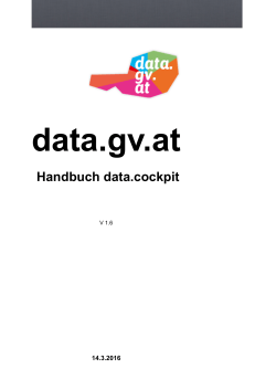 Handbuch data.cockpit