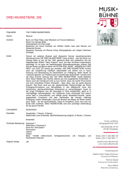 drei musketiere, die